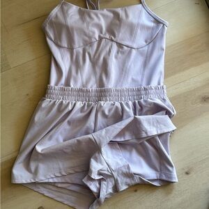 Victoria’s Secret romper with built-in shorts lavender color